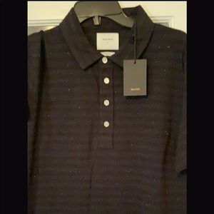 Men's Billy Reid polo shirt Large